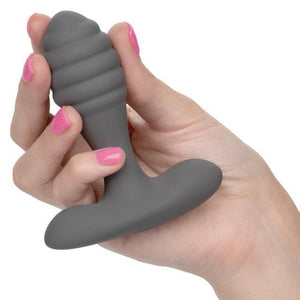 Silicone Remote Vibrating Penis Ring & Anal Adventure Set - Romantic Blessings