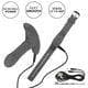 Eclipse Silicone Rechargeable Thrusting Rotator Anal Probe With Wristband Remote Control - Romantic Blessings
