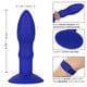 Eclipse Wristband Remote Control Silicone Rechargeable Rimming Prostate Probe - Romantic Blessings