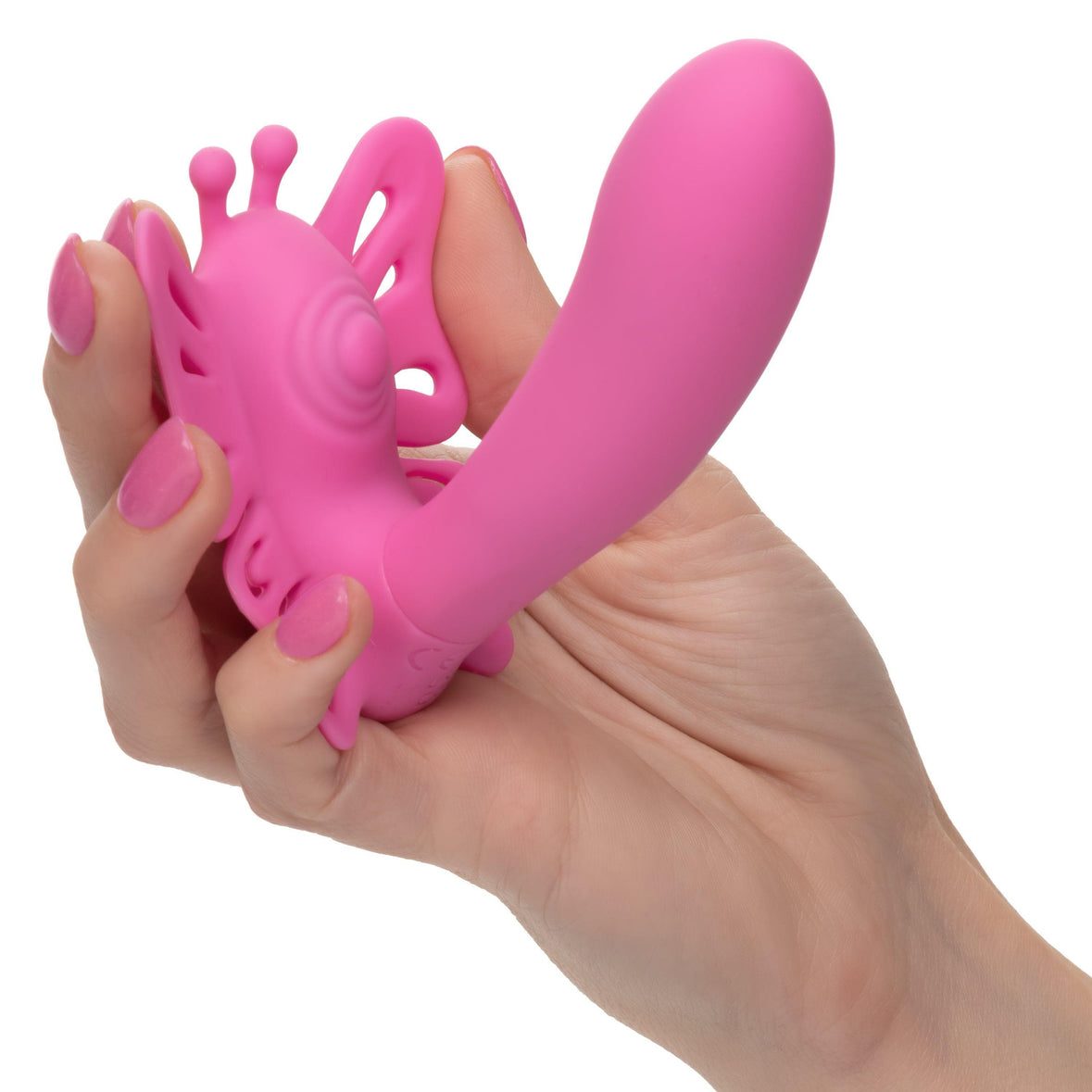 Venus Butterfly Silicone Remote Pulsating Venus G USB Rechargeable  Waterproof Pink - Romantic Blessings