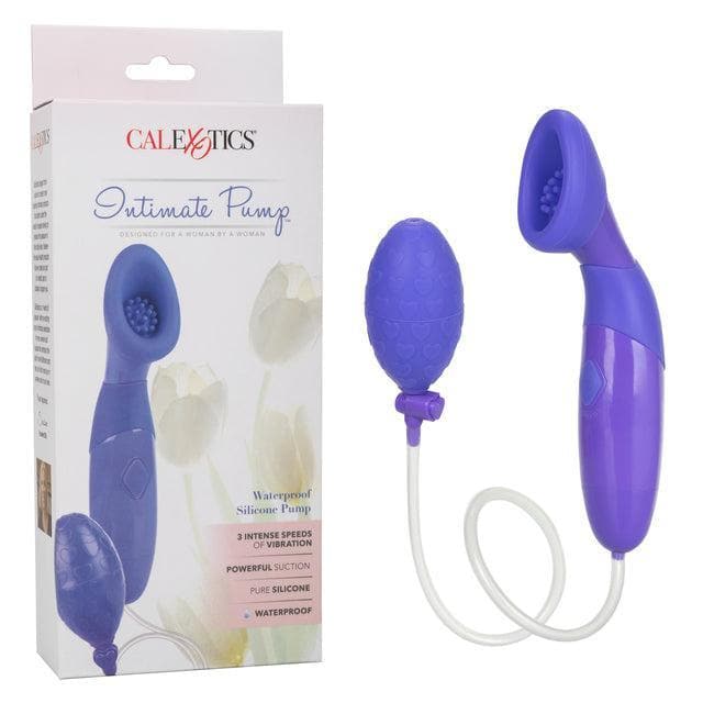 Intimate Pump Silicone Multispeed Vibrating Clitoral Pump with Tantalizing Ticklers - Romantic Blessings