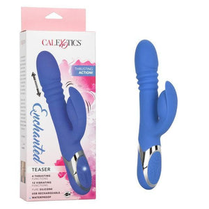 Enchanted Teaser Thrusting Rotating and Rumbly Multifunction Rabbit Vibrator - Romantic Blessings
