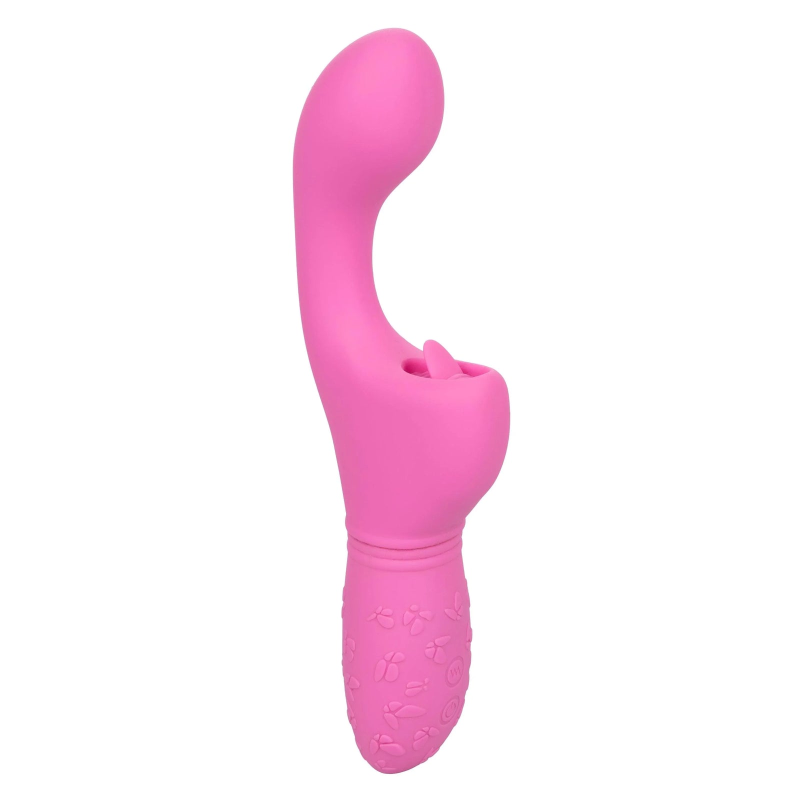 Rechargeable Butterfly Kiss Silicone Flicker G Spot and Clit Vibrating Teaser - Romantic Blessings