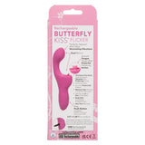 Rechargeable Butterfly Kiss Silicone Flicker G Spot and Clit Vibrating Teaser - Romantic Blessings