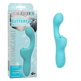 Rechargeable Butterfly Kiss Silicone Flicker G Spot and Clit Vibrating Teaser - Romantic Blessings