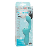 Rechargeable Butterfly Kiss Silicone Flicker G Spot and Clit Vibrating Teaser - Romantic Blessings