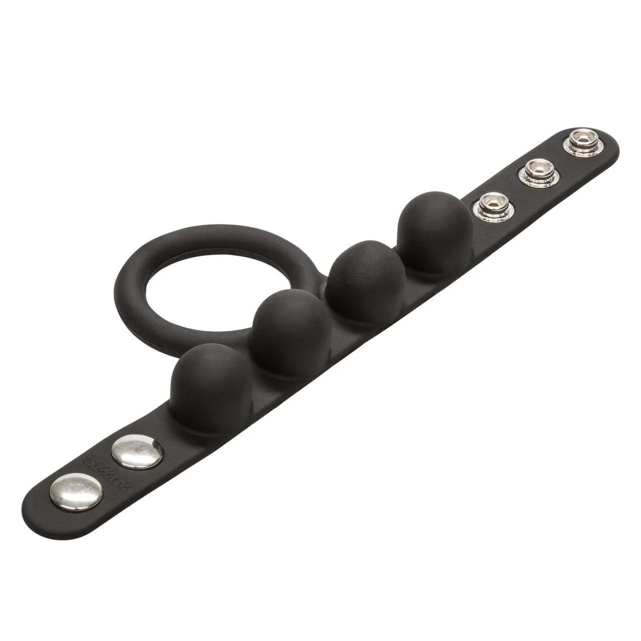 Silicone 2 Oz Weighted Ball Stretcher Penis Ring - Romantic Blessings