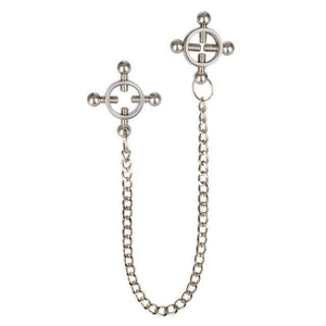 Nipple Grips 4-Point Nipple Press with Chain - Romantic Blessings