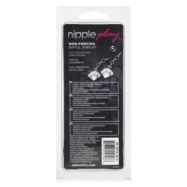 Nipple Play Non-Piercing Adjustable Nipple Crystal Gem Jewelry - Romantic Blessings