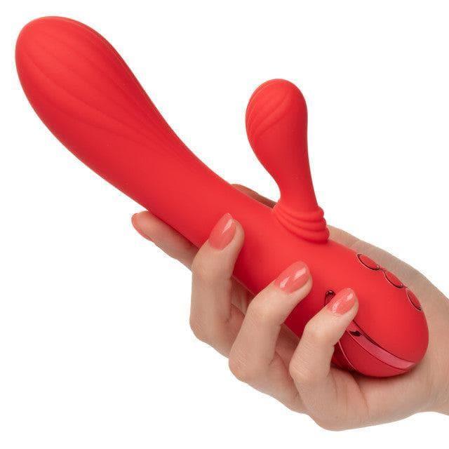California Dreaming Palisades Passion Heated Clitoral Teaser Rabbit Vibrator - Romantic Blessings