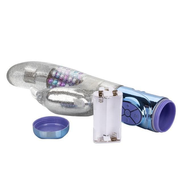 Naughty Bits Party in my Pants Jack Rabbit Rotating and Gyrating Vibrator with LED Lights - Romantic Blessings