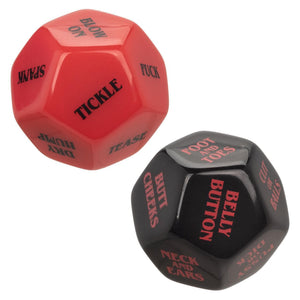 Naughty Bits Roll Play Naughty Dice Set Game - Romantic Blessings