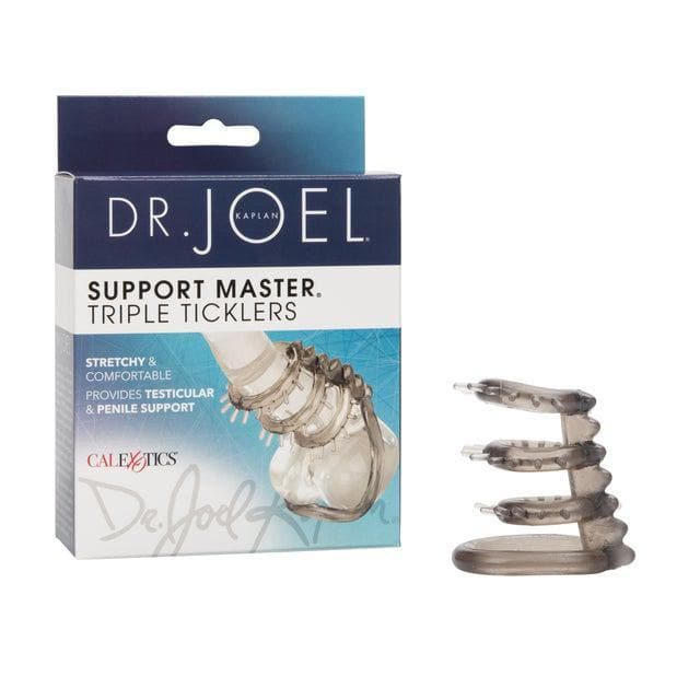 Dr. Joel Kaplan Support Master Triple Ticklers Penis Ring - Romantic Blessings