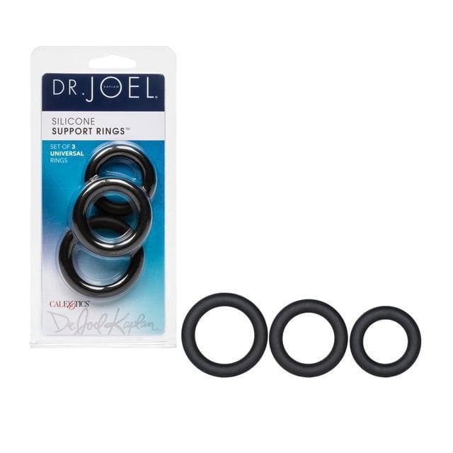 Dr. Joel Kaplan Silicone Support 3 Piece Penis Ring Set - Romantic Blessings