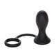 Dr. Kaplan Prostate Silicone Probe Butt Plug With Penis Ring - Romantic Blessings