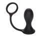 Dr. Kaplan Prostate Silicone Probe Butt Plug With Penis Ring - Romantic Blessings