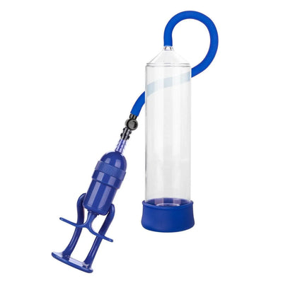 Admiral Sta-Hard Master Grip Handle Penis Enhancement Pump Blue - Romantic Blessings