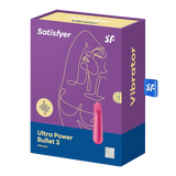 Satisfyer Ultra Power Bullet 3 Rechargeable Silicone Bullet Vibrator