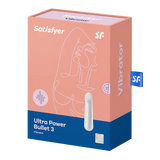 Satisfyer Ultra Power Bullet 3 Rechargeable Silicone Bullet Vibrator