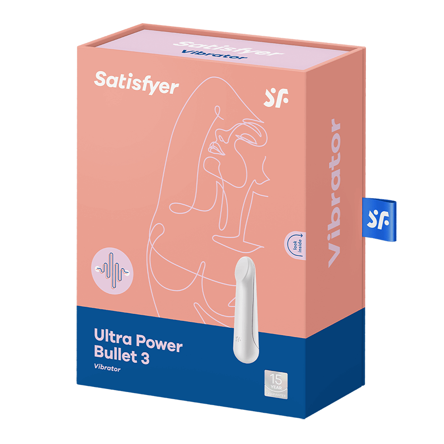 Satisfyer Ultra Power Bullet 3 Rechargeable Silicone Bullet Vibrator