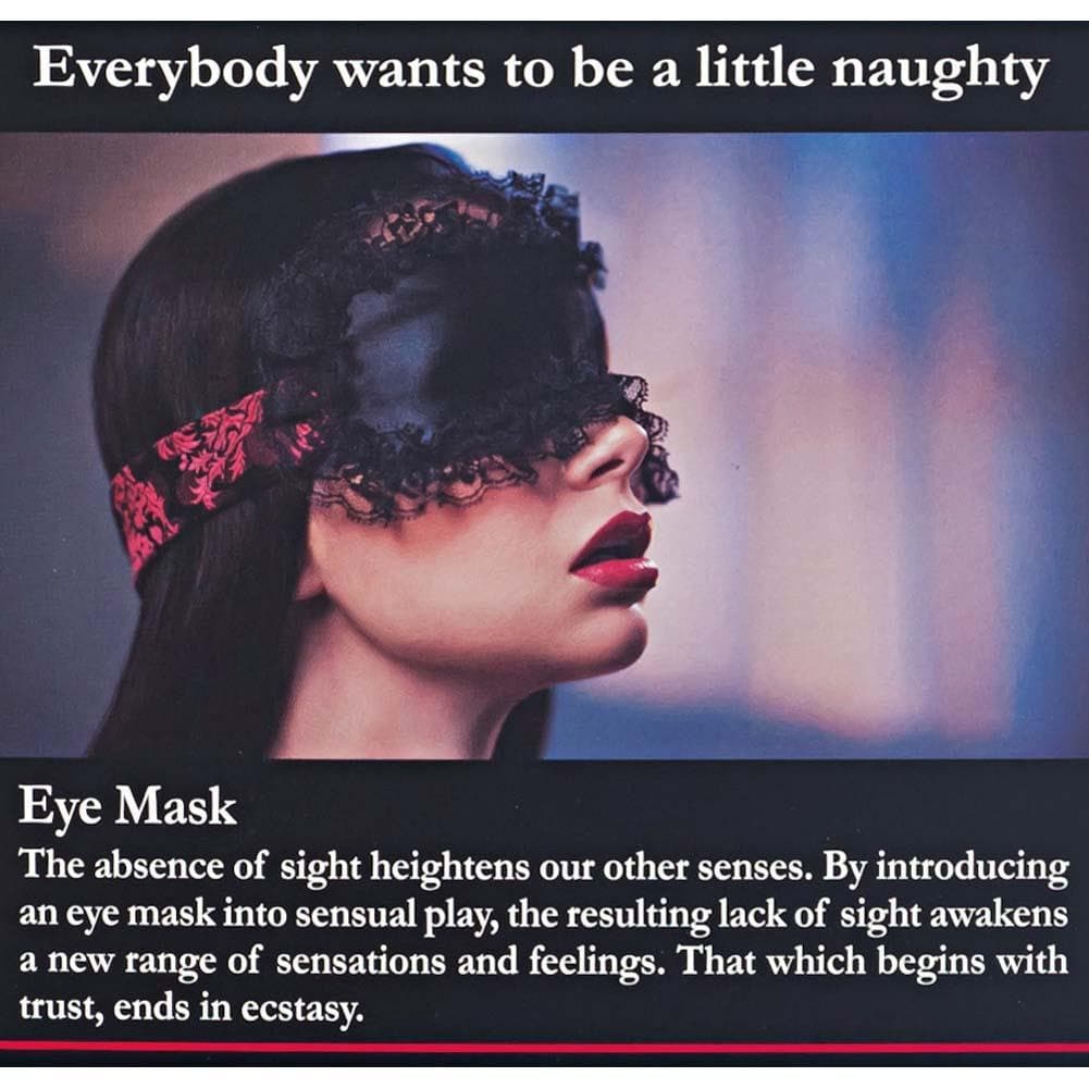 Scandal Couple's Role Play Lace Eye Mask Blindfold - Romantic Blessings