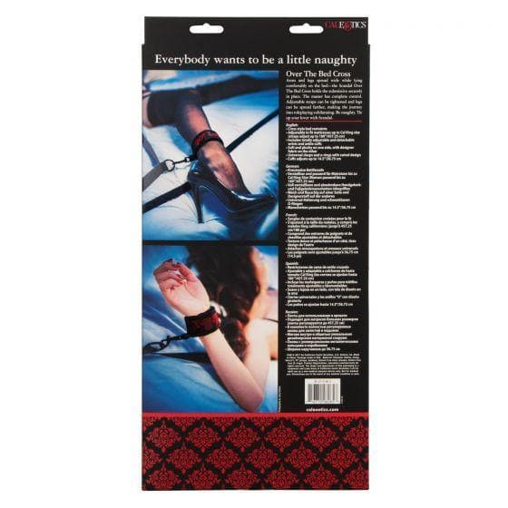 Scandal Over The Bed Adjustable Cross Restraint for Couples Erotic Role Play - Romantic Blessings