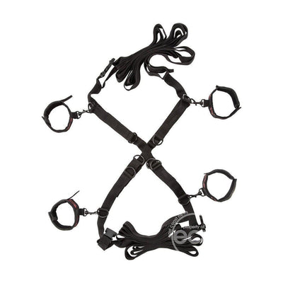 Scandal Over The Bed Adjustable Cross Restraint for Couples Erotic Role Play - Romantic Blessings