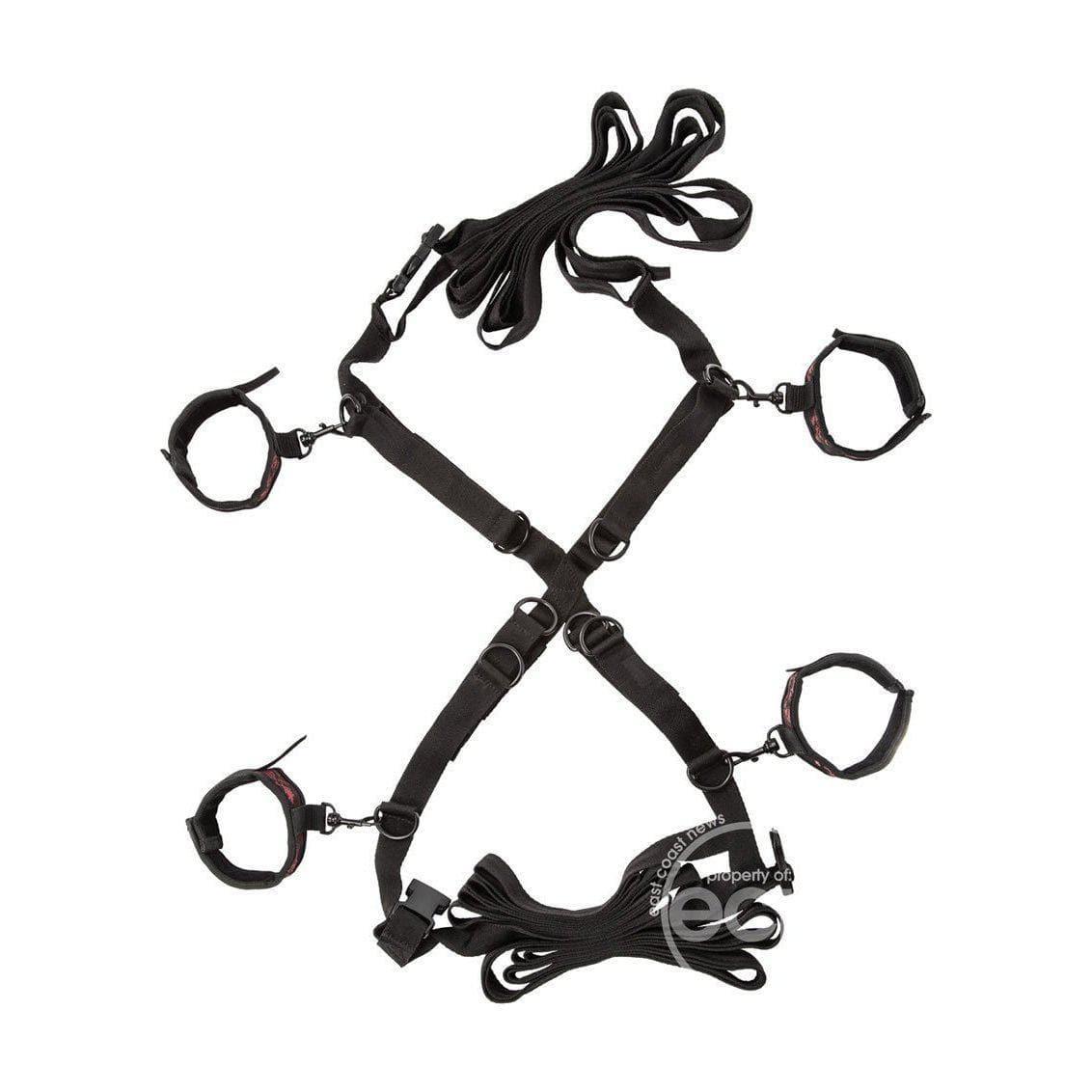 Scandal Over The Bed Adjustable Cross Restraint for Couples Erotic Role Play - Romantic Blessings