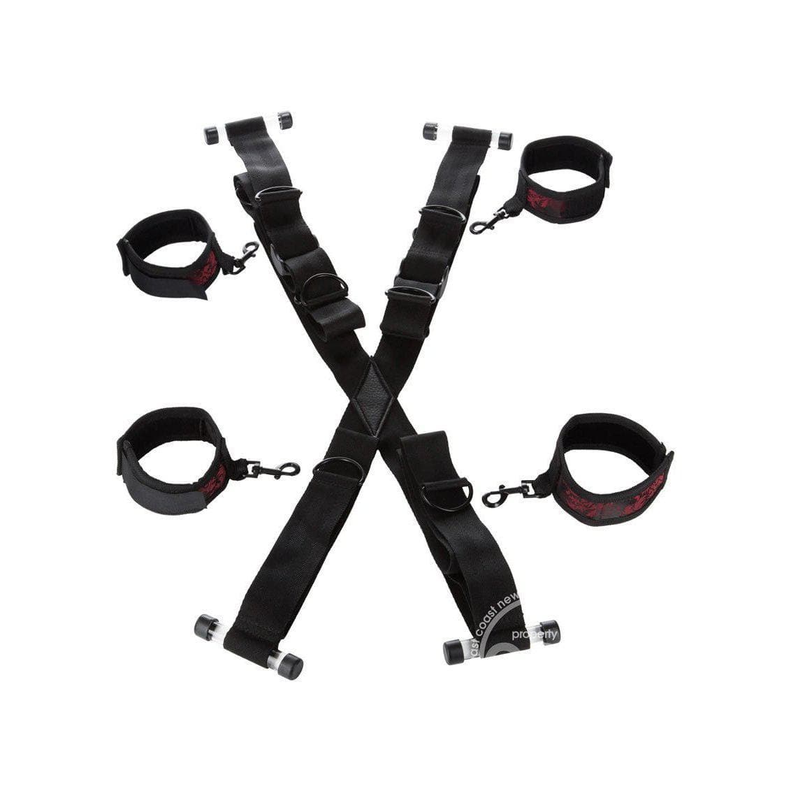 Scandal Over The Door Adjustable Cross Restraint for Couples Erotic Role Play - Romantic Blessings