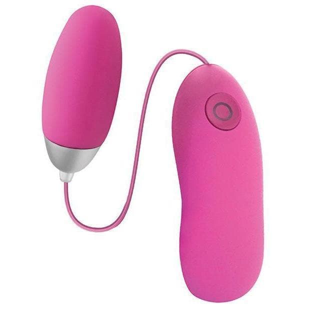 Seduce Me Vibrating 7 Function Silicone Bullet Pink with Attached Power Source - Romantic Blessings