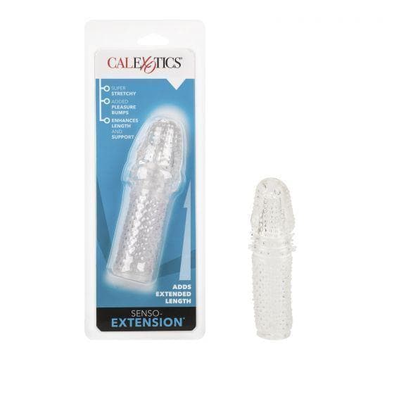 Senso Penis Length & Girth Extension Erection Enhancer with Textured Nubs and Ticklers - Romantic Blessings