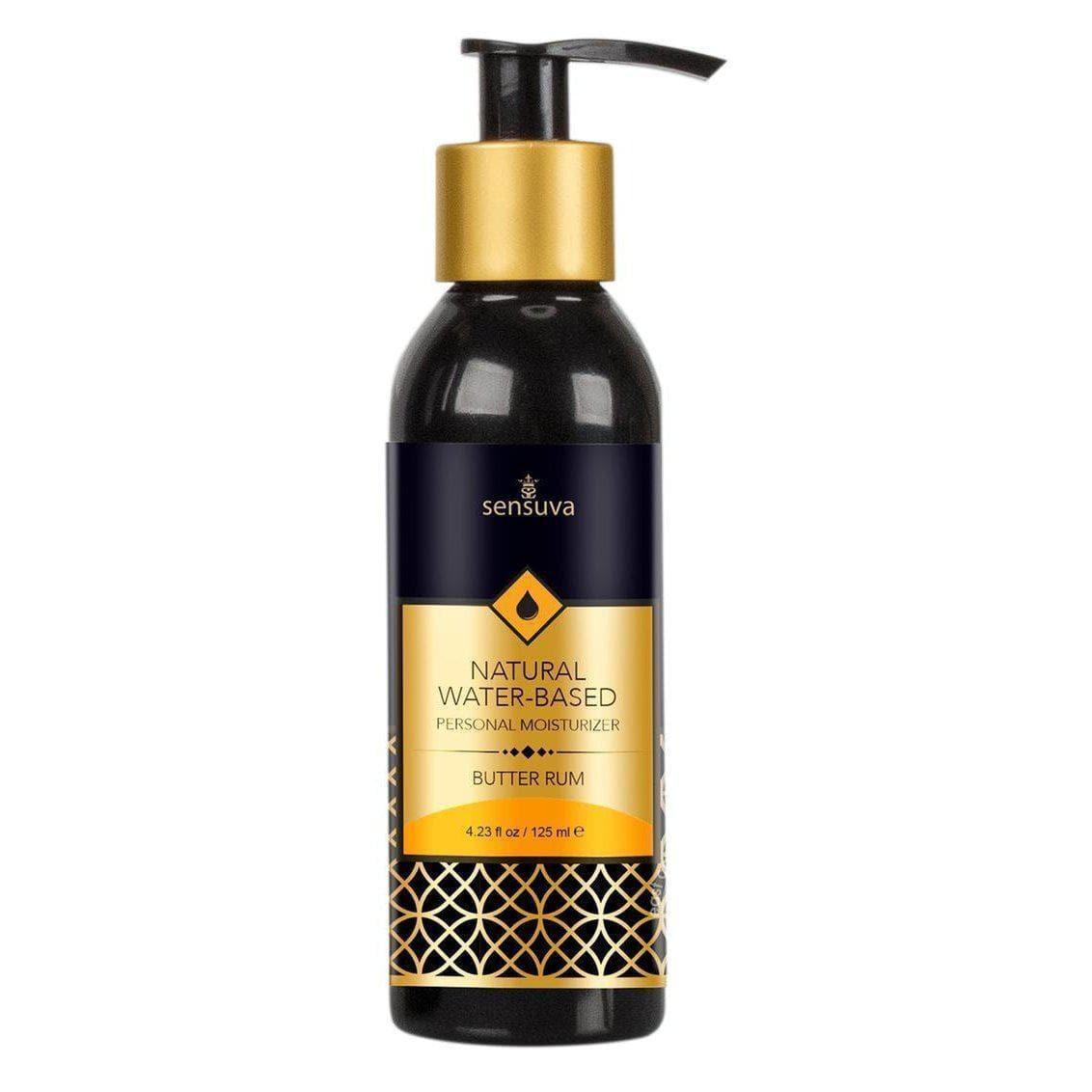 Sensuva Natural Water Based Butter Rum Flavored Lubricant - Romantic Blessings