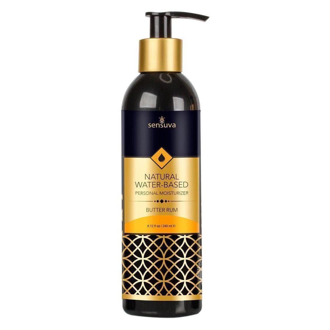 Sensuva Natural Water Based Butter Rum Flavored Lubricant - Romantic Blessings