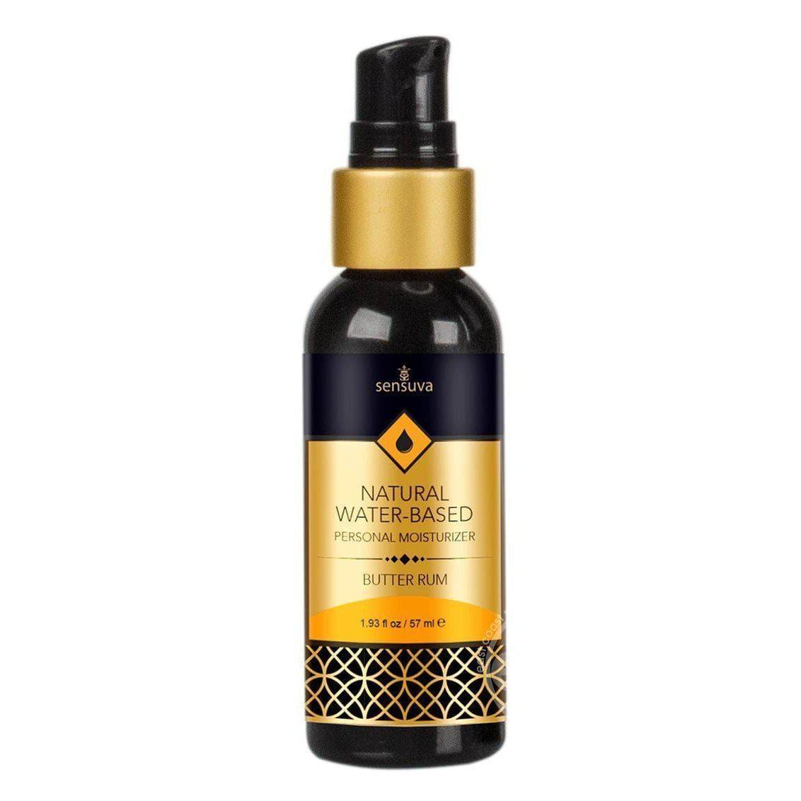 Sensuva Natural Water Based Butter Rum Flavored Lubricant - Romantic Blessings