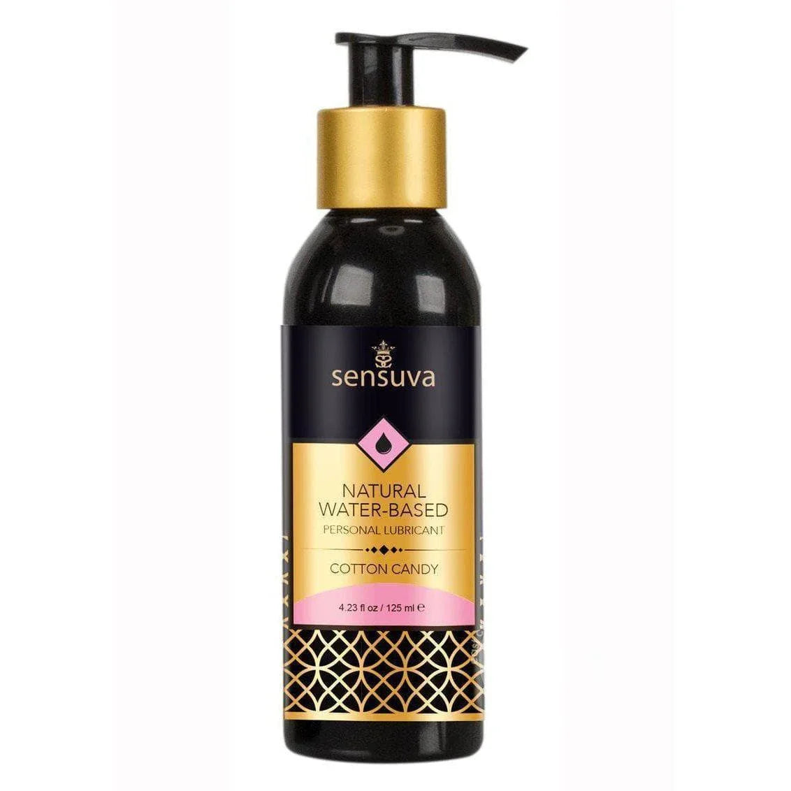 Sensuva Natural Water Based Cotton Candy Flavored Lubricant - Romantic Blessings