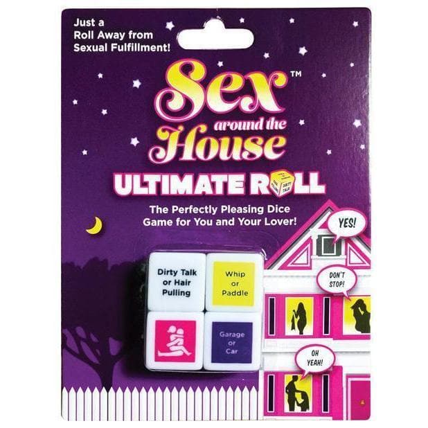 Sex Around The House Ultimate Roll Couples Dice Spicy Foreplay Game - Romantic Blessings