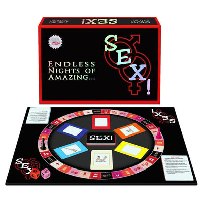 Sex Board Couples Trivia Erotic Foreplay Game - Romantic Blessings