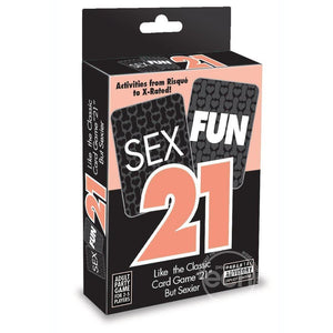 Sex Fun 21 Card Game - Romantic Blessings