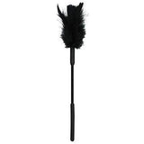 Sex & Mischief 7 inch Feather Tickler for Couples Sensual and Adventurous Play - Romantic Blessings