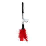 Sex & Mischief 7 inch Feather Tickler for Couples Sensual and Adventurous Play - Romantic Blessings