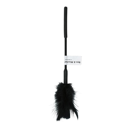 Sex & Mischief 7 inch Feather Tickler for Couples Sensual and Adventurous Play - Romantic Blessings