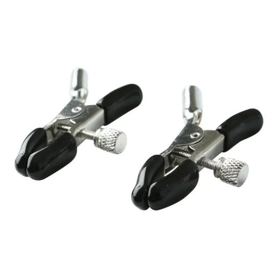 Sex & Mischief Adjustable Couples Sexperiments Rubber Tipped Soft Pad Nipple Clips For Him and Her - Romantic Blessings