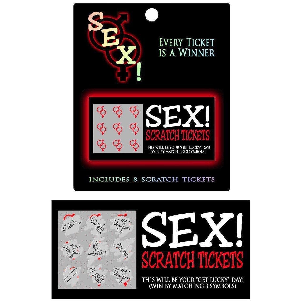 Sex Scratch Tickets Game for Couples Play - Romantic Blessings
