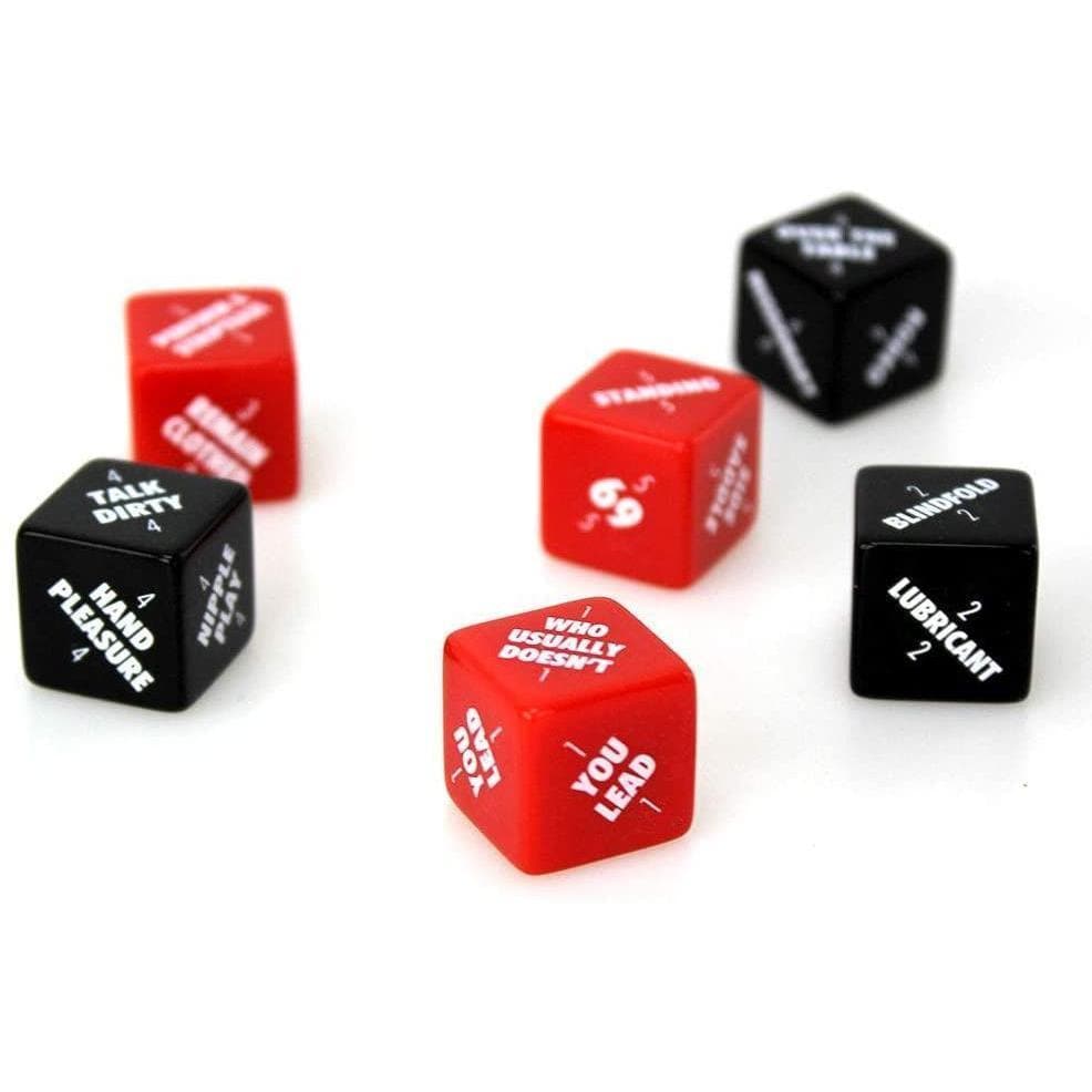 Sexy 6 Dice Sex Edition Couples Sex Position Exploration Game with 720 Combinations - Romantic Blessings
