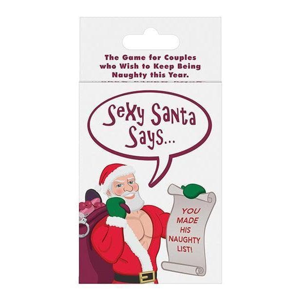 Sexy Santa Says....Game for Couples Who Want to be Naughty - Romantic Blessings