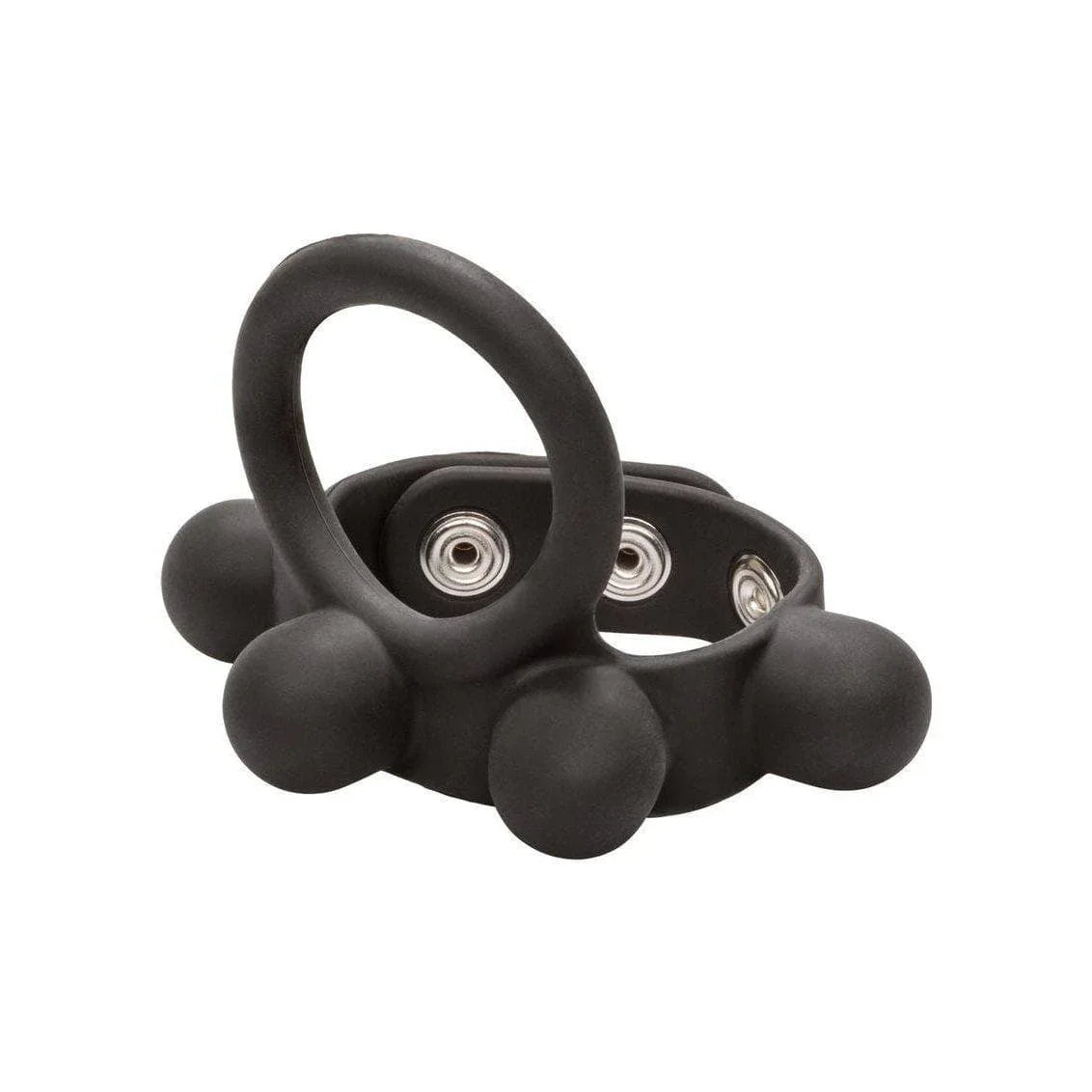 Silicone 2 Oz Weighted Ball Stretcher Penis Ring - Romantic Blessings