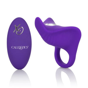 Silicone Girth Enhancer Remote Control 12 Function Vibrating Couples Orgasm Ring - Romantic Blessings