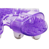 Simple & True Roller Balls Massager Glove - Romantic Blessings