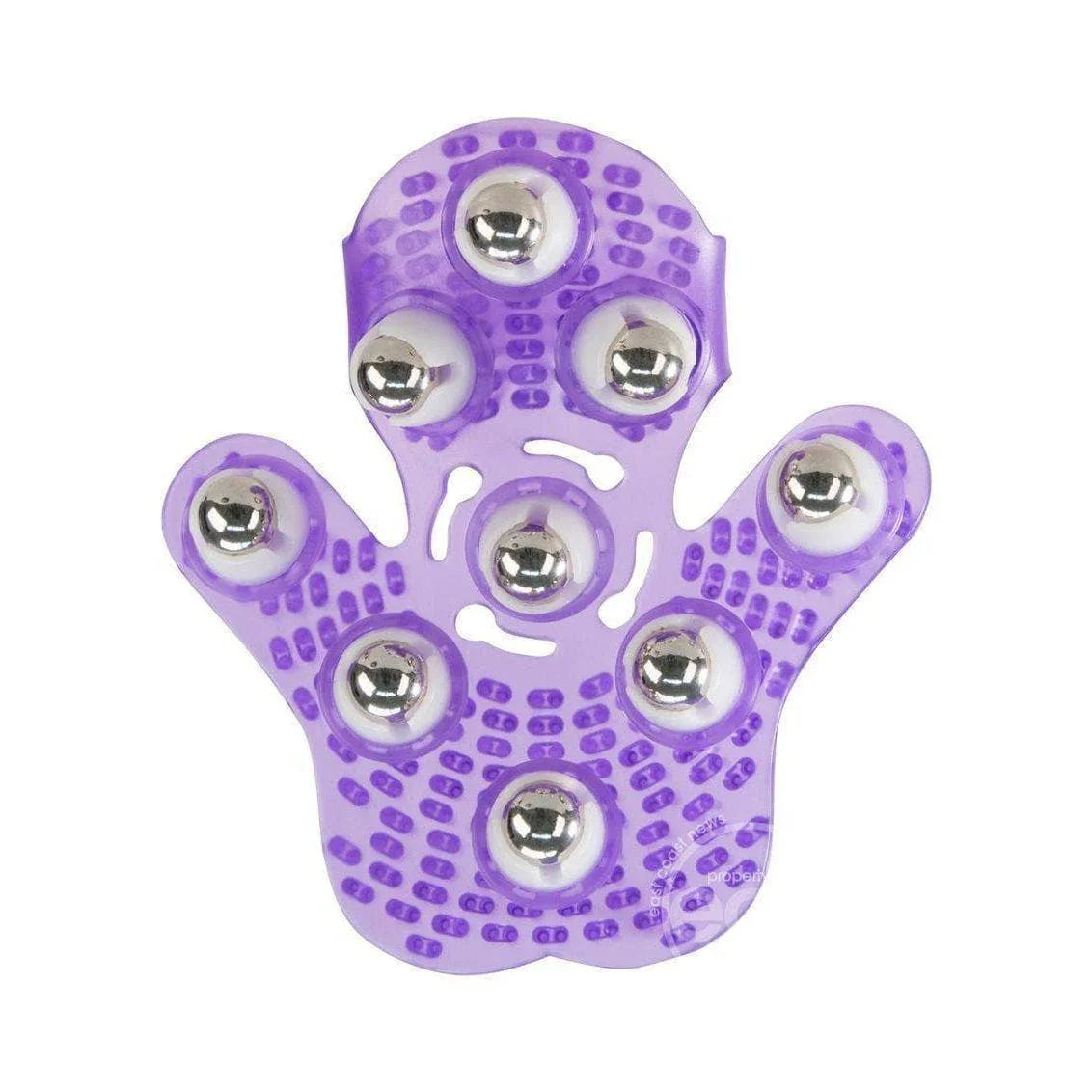 Simple & True Roller Balls Massager Glove - Romantic Blessings