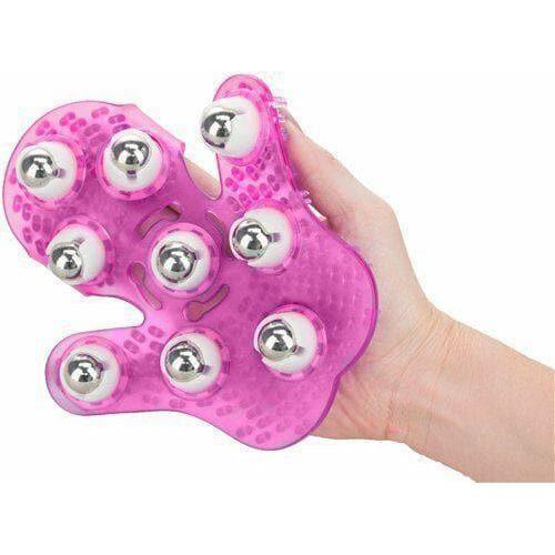 Simple & True Roller Balls Massager Glove - Romantic Blessings
